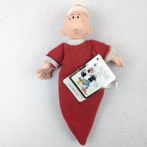 Vintage Swee’Pea Plush Popeye 1985 King Features Doll w/ Tag Approx 10.5"